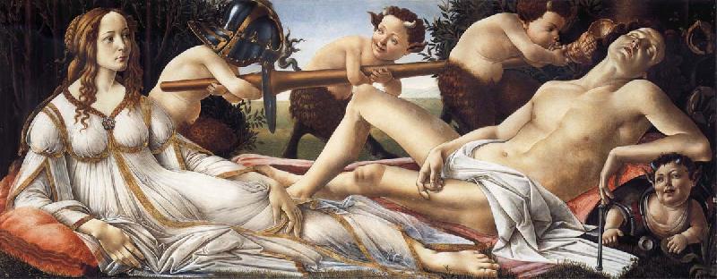 Sandro Botticelli Venus and Mars oil painting picture